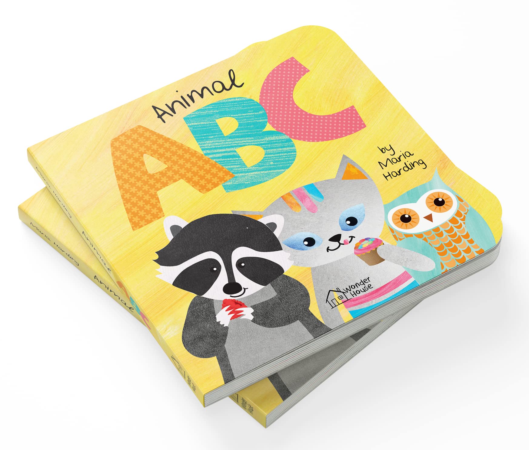 Animal ABC : Playful animals teach A to Z (Board Book)