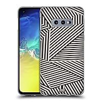 Head Case Designs Collage Dynamic Stripes Soft Gel Case Compatible with Samsung Galaxy S10e