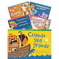 Teacher Created Materials - Classroom Library Collections: Literary Text Readers (Spanish) Set 1 - 10 Book Set - Grade 1 - Guided Reading Level A - I Teacher Created Materials - Classroom Library Collections: Literary Text Readers (Spanish) Set 1 - 10 Book Set - Grade 1 - Guided Reading Level A - I Paperback