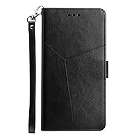 Wallet Folio Case for Samsung Galaxy S9, Premium PU Leather Slim Fit Cover for Galaxy S9, 2 Card Slots, 1 Transparent Photo Frame Slot, Anti-Oil, Black [1 Piece]
