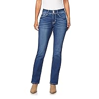 Angels Forever Young Women's Curvy Bootcut Mid-Rise Jeans (Standard and Plus)