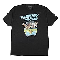 Scooby-Doo Men's The Mystery Machine Distressed Graphic Adult Big & Tall T-Shirt