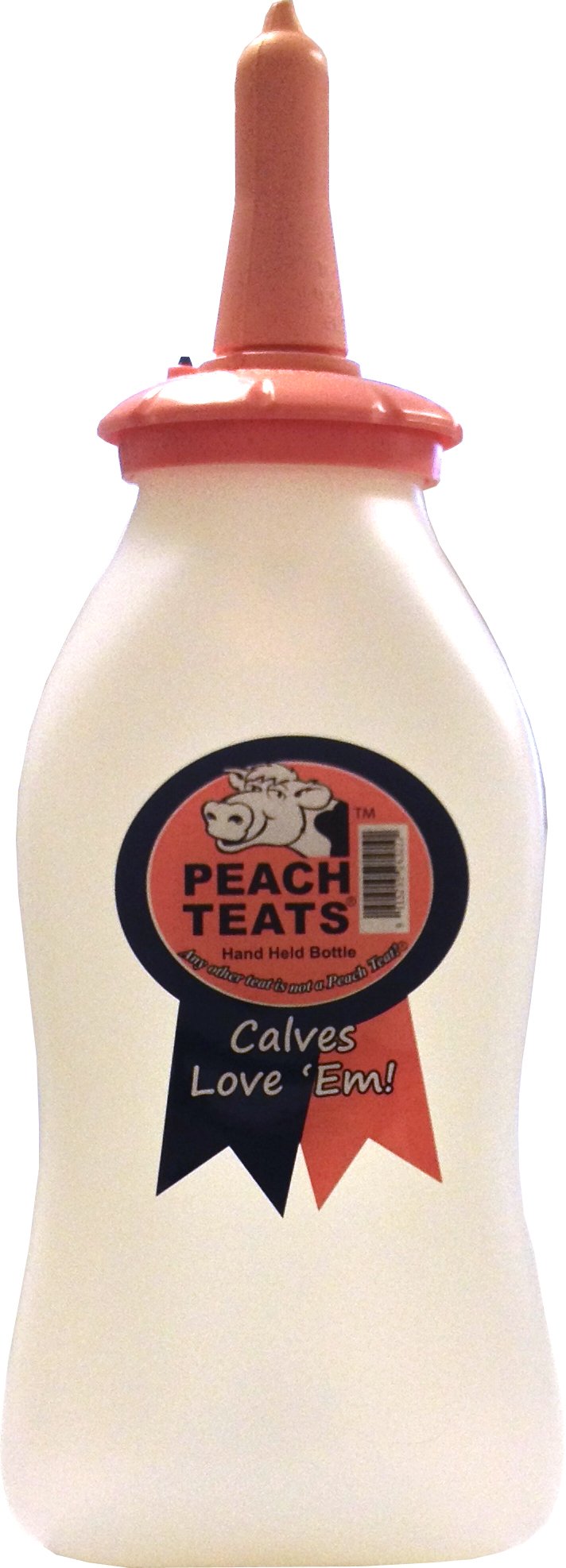 Peach Teats PT Nurser 82033 Hand Held Bottle, White