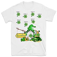 Personalized Grandma St. Patrick’S Day Shirt, Grandma Gnome Shirt, Nana Mimi Gift, Funny Shamrocks Tee, Custom Grandma Shirts for Women