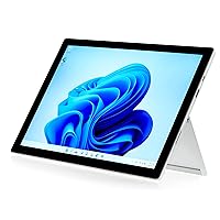 Microsoft Surface Pro 7+ Tablet 12.3 Inch PixelSense Touchscreen Display, Intel Core i5-1135G7 CPU, 8GB RAM, 128GB SSD, Wi-Fi + Bluetooth, Windows 10 Home, Platinum 1XK-00001 (Renewed)