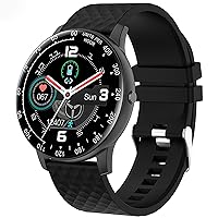 ZGZYL Smart Watch DIY Dial Men's Fitness Tracker Sports Watch with Blood Pressure/Blood Oxygen/Heart Rate Monitor Ios Android Smart Watch