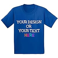 Custom Baby Shirt for Boys Girls Personalized Your Own Image Photo Text T-Shirt Front Print ONLY