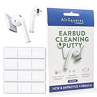 Earbud Cleaning Putty - The Original - AirPod Cleaner Kit | Remove Wax, Dirt & Gunk from The Speaker Grille & Other Surfaces of AirPods, Earbuds & Tech Devices | (12-Pack)