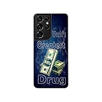 Freethinker, World’s Greatest Design, Samsung S21 Ultra Soft Black TPU case, Slim Fit, Shock Proof, Non Slip, with Money, Wall Street, Wealth, Funny, Wolf of Wall Street Theme