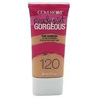 COVERGIRL Ready Set Gorgeous Foundation Nude Beige 120, 1 oz (packaging may vary)