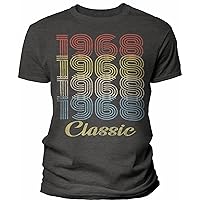 56th Birthday Gift Shirt for Men - Classic 1968 Retro Birthday - 003-56th Birthday Gift