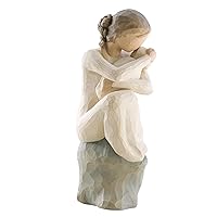 Willow Tree Guardian, Love and Protect Thee Forever, A Gift to Celebrate New Beginnings, New Families and The Love Between Parent and Child, Grandparent and Child, Sculpted Hand-Painted Figure