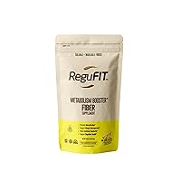 Fiber Powder to Supports Bloating & Gut Health, Helps Maintain Regularity, Prebiotic, Superfood, Omega-3 ALA, Pineapple Flavor, 30 svgs