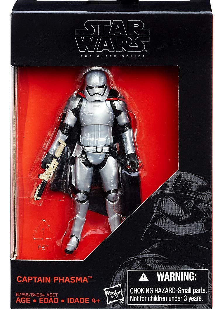 Star Wars 2015 The Black Series Captain Phasma (The Force Awakens) Exclusive Action Figure 3.75 Inches