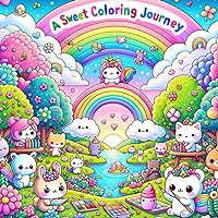A Sweet Coloring Journey: 50 single sided images to color. This coloring book showcases a combination of easy and intricate designs. A Sweet Coloring Journey: 50 single sided images to color. This coloring book showcases a combination of easy and intricate designs. Paperback