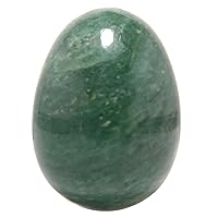 Green Aventurine Egg Money-Positive Nest Abundance Crystal 1.75-2.0 Inches