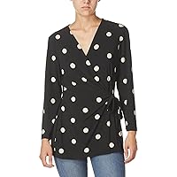 Anne Klein Women's Faux Wrap Top