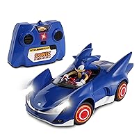 NKOK Sonic and Sega All Stars Racing Remote Controlled Car - Sonic The Hedgehog, for Ages 6 and up, Allows Children to Pretend to Drive and Have Fun at The Same Time!