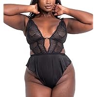 Curvy Kate Scantilly Women's After Hours Stretch Lace Teddy (SN025327)