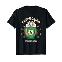 Catpuccino For Purfect Morning | Cappuccino Coffee | Cats T-Shirt