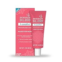 Mommy's Bliss Soothing Hemorrhoid Cream | Quickly Relieves Pain & Itchiness, Multi-Symptom Relief | 1 oz