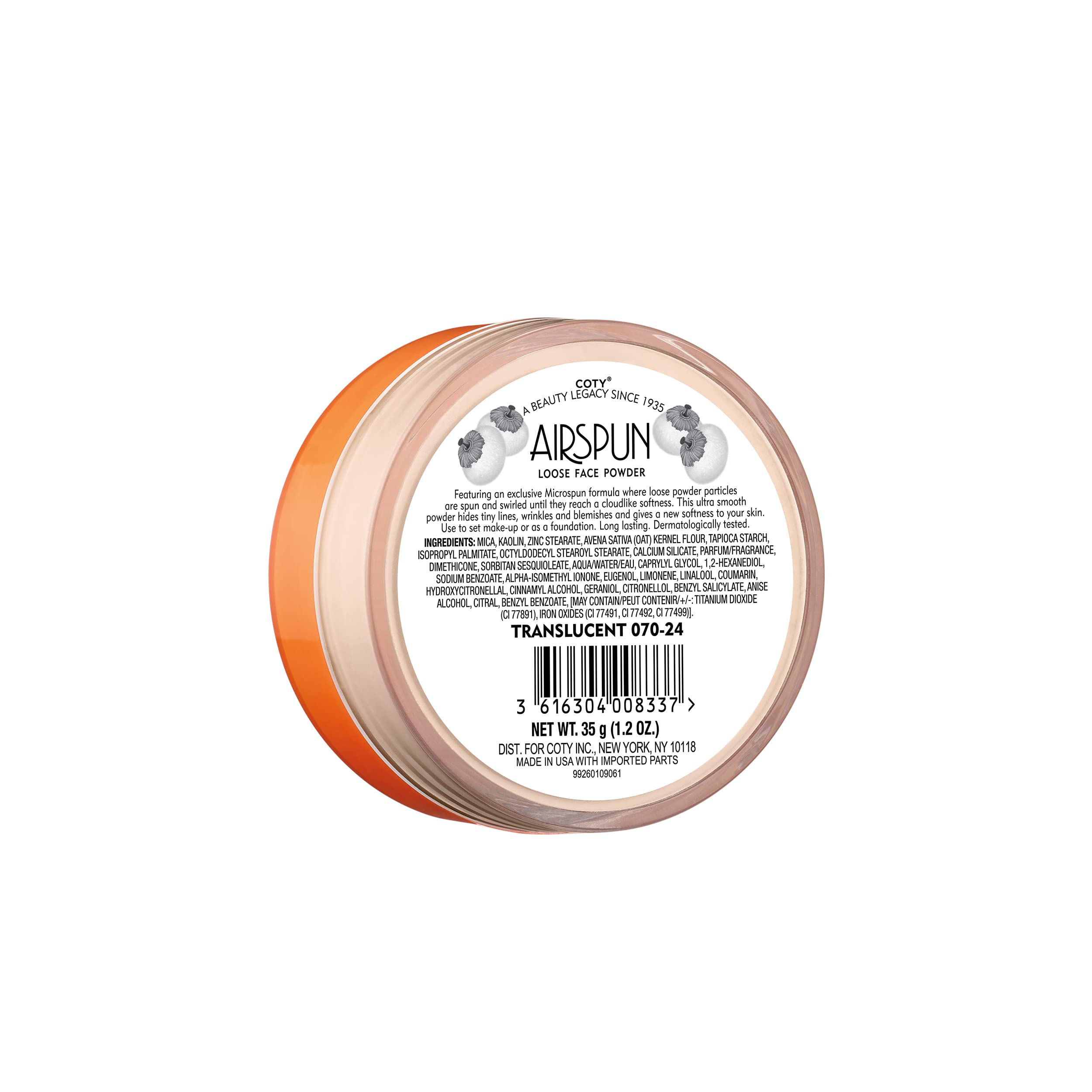 Airspun Loose Powder Translucent