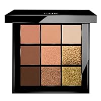 Velveteen Eyeshadow Palette, 53 - Eyeshadow Collection with Light to Deep Shades - for Matte, Metallic, Silky and Shimmery Finishes - 0.286 oz