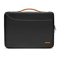 tomtoc 360 Protective Laptop Case for 15-inch MacBook Air M3/A3114 2024, M2/A2941 2023, 15 Inch Surface Laptop 6/5/4/3, Dell XPS 15 Plus, 15 MacBook Pro A1990 A1707, Water-Resistant Accessory Sleeve