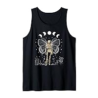 Fairy Grunge Fairycore Aesthetic Butterfly Skeleton Gothic Tank Top