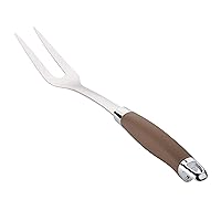 Anolon SureGrip Stainless Steel Meat Fork, Bronze, 13.25-Inch, Tools and Gadgets -
