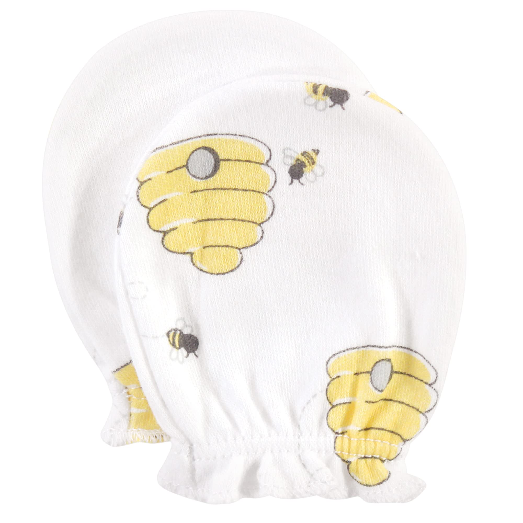 Hudson Baby Unisex Baby Cotton Scratch Mittens