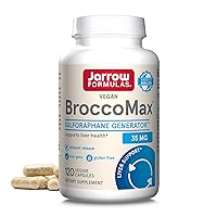 Jarrow BroccoMax with Sulforaphane for Liver Health, 120 Delayed Release Capsules