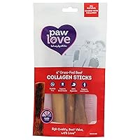 Paw Love Collagen Dog Chew, 3 EA