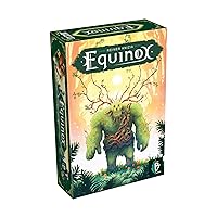 Equinox Board Game (Green Version) - Strategic Betting and Creature Competition Game, Fun Family Game for Adults and Kids, Ages 10+, 2-5 Players, 40-60 Minute Playtime, Made by Plan B Games