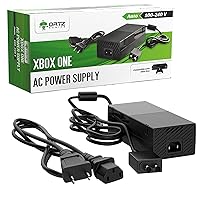Ortz Xbox One Power Supply [ENHANCED QUIET VERSION] AC Adapter Cord Best for Charging - Brick Style - Great Charger Accessory Kit with Cable