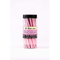 Blazy Pink Cones 50ct Pack | Pink Rolling Cones | Vegan & Smooth Burning | Blazy Susan Quality Smoking Accessories