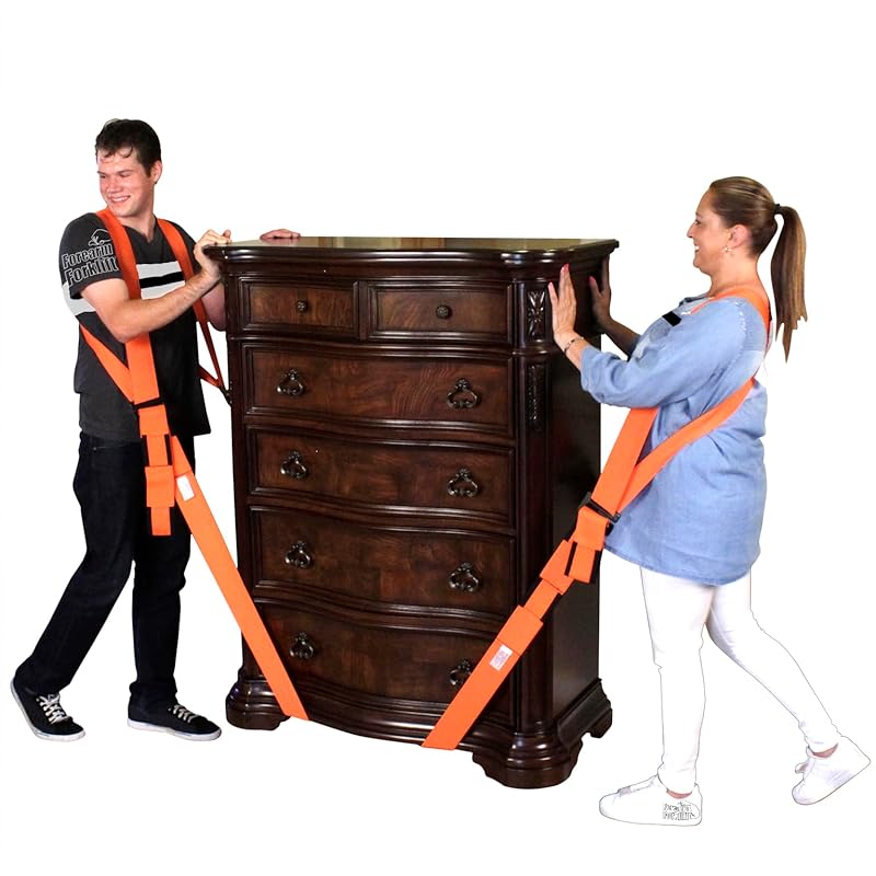 Mua Forearm Forklift 2-Person Shoulder Harness and Moving Straps System,  Lift Furniture, Appliances, or Item up to 800 lbs. Safe and Easy Like a Pro,  Harnesses and Straps, Orange trên Amazon Mỹ chính hãng 2023  Giaonhan247