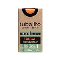 Tubolito Tubo CX/Gravel 700 x 32-50mm Tube 42mm Presta Black