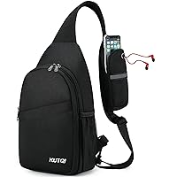Sling Backpack Crossbody Sling Bag for Women Men Multipurpose Travel Essentials Hiking Chest Bag Daypack