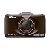 Nikon Coolpix S31 10.1 Mp Waterproof Digital Camera with 720p Hd Video (Brown)