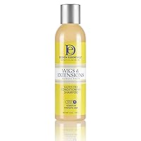 Design Essentials Moroccan Argan Oil Sulfate-Free Conditioning Shampoo- Wigs & Extensions Collection, Yellow, 6 Ounce (Packaging may vary)