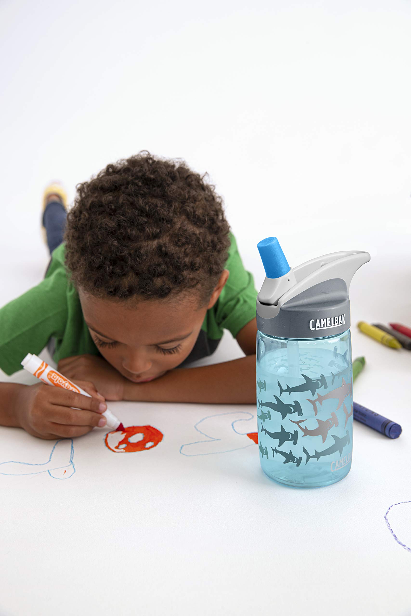 CamelBak Eddy Kids Water Bottle Kids Big Bite Valve - Spill Proof - Water Bottle for Kids - BPA-Free Water Bottle
