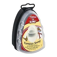 KIWI Express Shoe Shine Sponge | Leather Care for Shoes, Boots, Furniture, Jacket, Briefcase and More , purse, bag, Packed by Organica