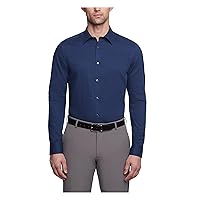 Men's Dress Shirt Slim Fit Non Iron Solid