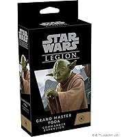 Star Wars: Legion Grand Master Yoda COMMANDER EXPANSION - The Iconic Jedi Master! Tabletop Miniatures Strategy Game for Kids and Adults, Ages 14+, 2 Players, 3 Hour Playtime, Made by Atomic Mass Games