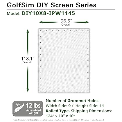 Elite Screens GolfSim DIY, 77