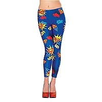 Rubie's womens Dc Comics Supergirl Leggings Adult Sized Costumes, As Shown, One Size US