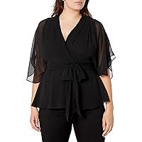 City Chic Women's Citychic Plus Size Top Elegant Wrap