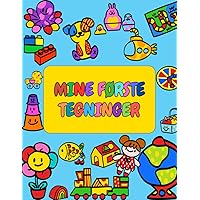 Mine første tegninger: Tegnebog for små store kunstnere: 3, 4 og 5 år (Danish Edition)