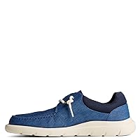 Sperry Men's Captain's MOC Moccasin, Blue Chambray, 10